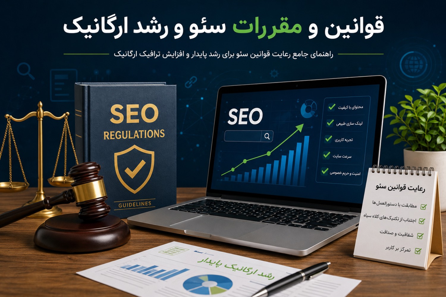 قوانین و مقررات سئو و رشد ارگانیک